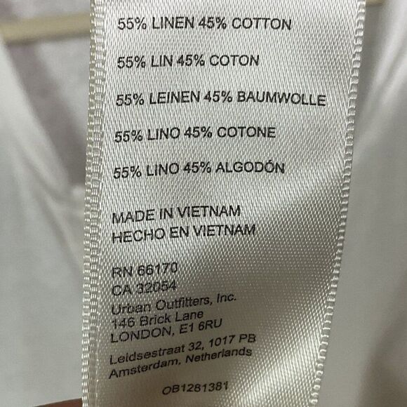 NWOT Free People Heritage Henley, Medium, White, OB1281381 - Picture 11 of 14